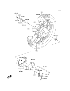  Передняя втулка