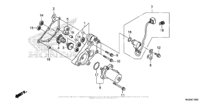 NC700J (DCT) Reduction Gear