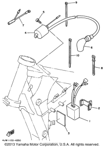 WR250Z Электрика