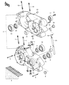  Картер двигателя