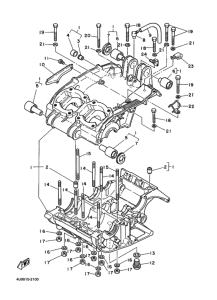 RZ350 ｸﾗﾝｸｹｰｽ