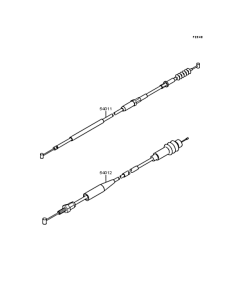 KX125 Тросы управления