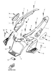 EW50 Боковые обтекатели