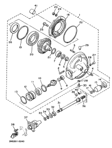 XJ900 Ведущий вал