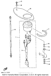 YSR50D Приборы