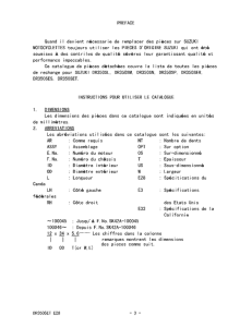 DR350 Catalog preface