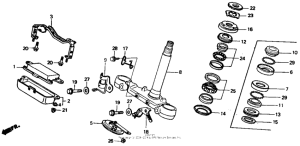 VTR250 Траверса нижняя