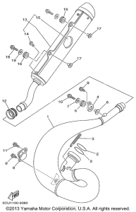  Выхлопная система
