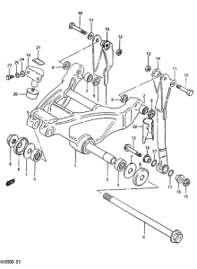 RM250 Cushion lever model z