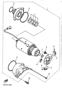 FJ1200 Стартер