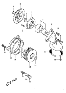 DR350 Маслонасос