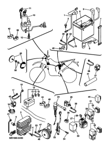WR250X Equipo electrico