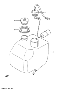 CP80 Reservoir a huile