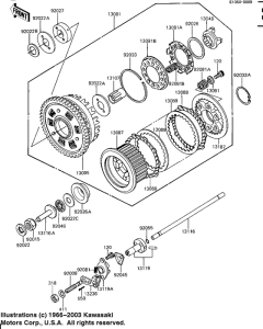 KZ1100 Бендикс