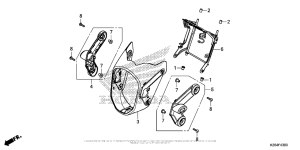 MSX125 Kрышка фары