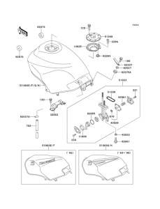 EX250 Fuel tank(1 / 2)