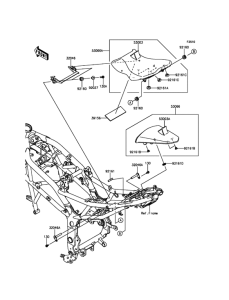 BX250 Сиденье