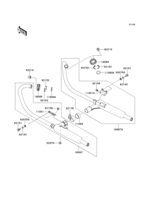 EJ650 Глушитель
