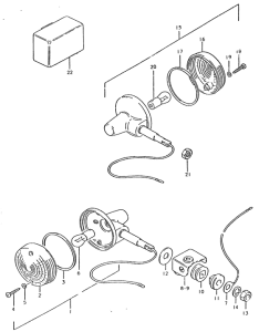 TS125 Поворотники