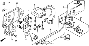 GL650I Electric plate + spark unit