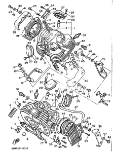 XV535SE Головка цилиндров