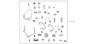 NES150 Ветровое стекло