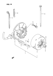 RM250 Зажигание