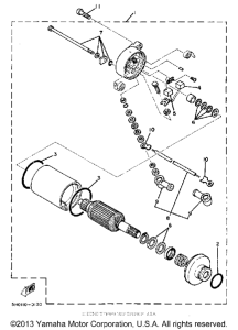 SR185J Стартер