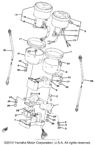 XS500C Спидометр-тахометр