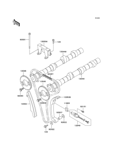 ZG1000 Распредвал