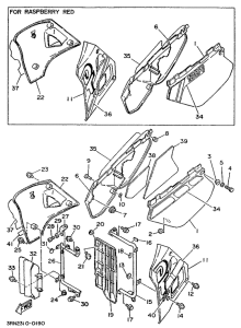  Side cover  /  oil tank