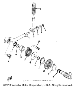 DT100A Кик стартер