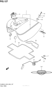 VL800 Fuel Tank (Vl800Tl3 E33)