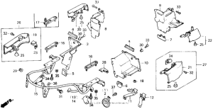 GL1200I Кронштейн крепления 
