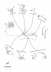 YP250R Электрика 2