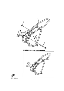 PW50 PW50E Frame comp