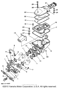 RZ350L Воздушный фильтр