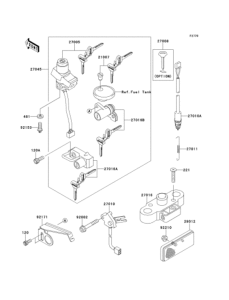 EJ400 Замок зажигания