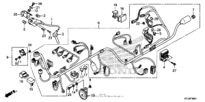 CBR250R (ABS) Проводка