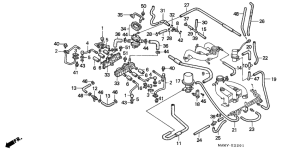 GL1500SE Шланги, трубки