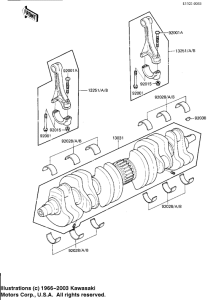 ZN1300 Вал коленчатый