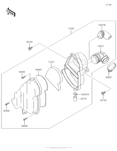  Воздушный фильтр
