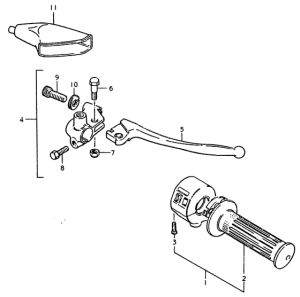 SP370 Right handle switch