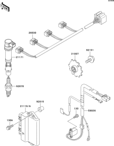 ZX600 Система зажигания