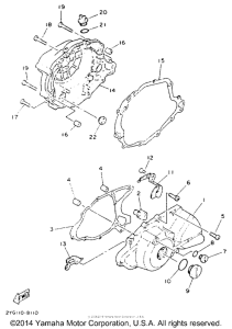 TW200EC Боковые крышки