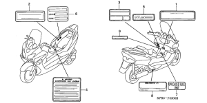 NSS250 Лейбл предостережения