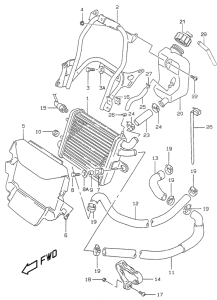AY50 Радиатор