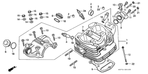  Головка цилиндров