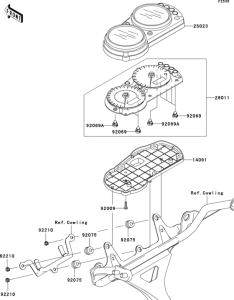ZX600 Приборы
