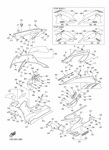 YZF-R6 Обтекатель 2
